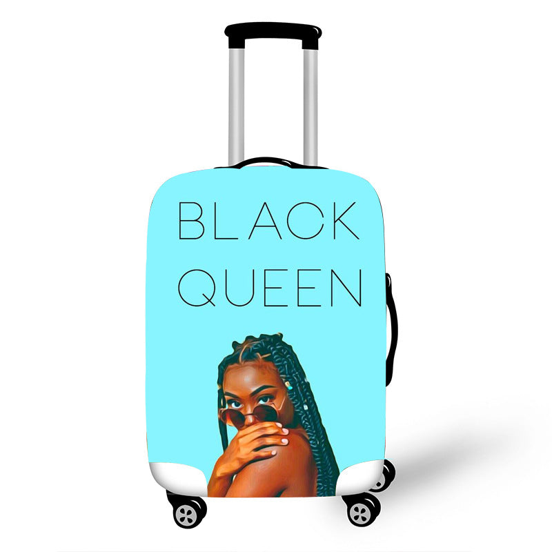 Melanin Queens Women Travel Luggage Cover Suitcase Protector